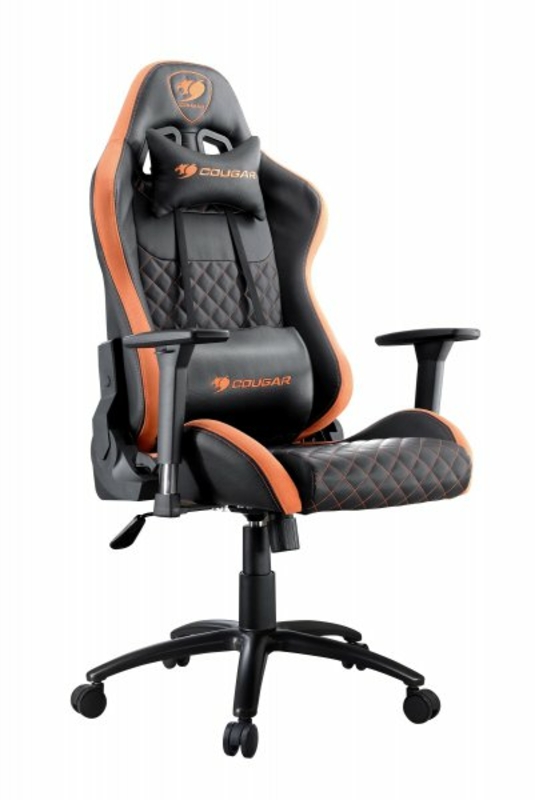 Крісло ігрове ARMOR PRO , чорний з помаранчевим, фото №3