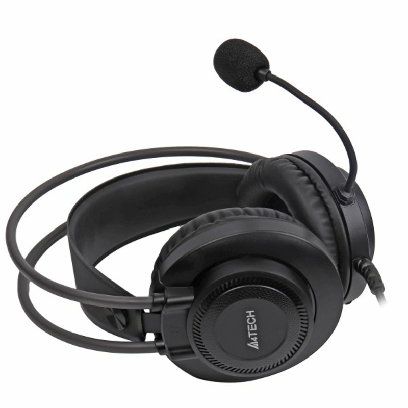 Навушники A4-Tech FH200i (Grey) з мікрофоном, Fstyler AUX 3.5 мм Stereo Headphone, сірий, photo number 3