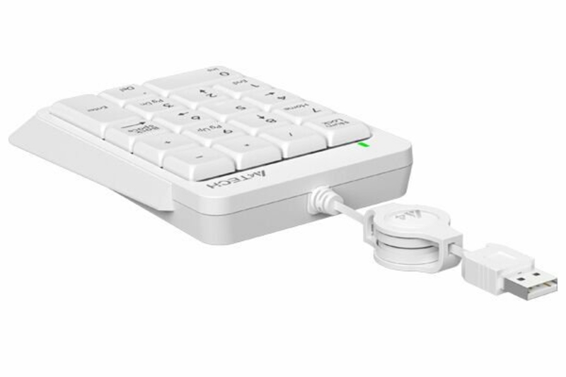 Клавіатура цифрова A4-Tech FK13, колір білий, USB, фото №6