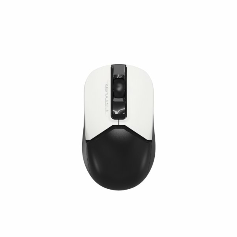 Миша бездротова A4Tech Fstyler FG12 (Panda), USB, безшумна, колір чорний+ білий, фото №2