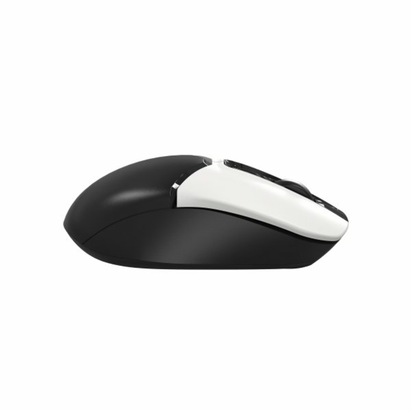 Миша бездротова A4Tech Fstyler FG12 (Panda), USB, безшумна, колір чорний+ білий, фото №7