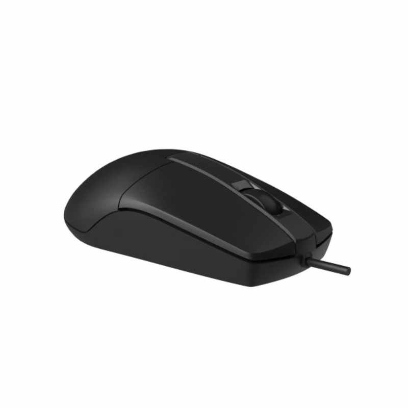 Миша A4Tech  OP-330S USB, чорна, безшумна, numer zdjęcia 4