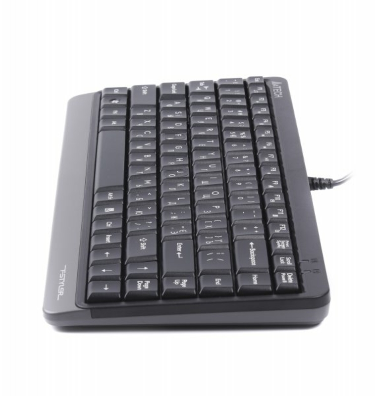 Клавіатура A4-Tech Fstyler FKS11, сірий колір, USB, photo number 4
