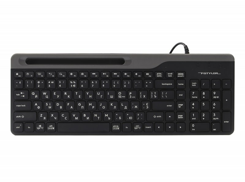 Клавіатура A4Tech Fstyler FK25 (Black), USB, колір чорний, photo number 2