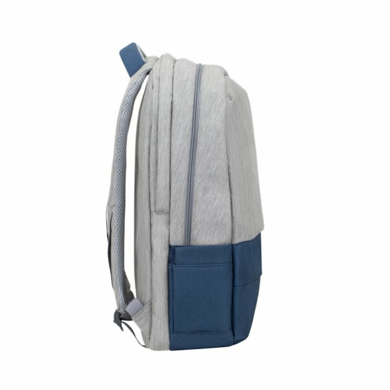 RivaCase 7567 сіро-синій рюкзак  для ноутбука 17.3 дюймів., фото №5