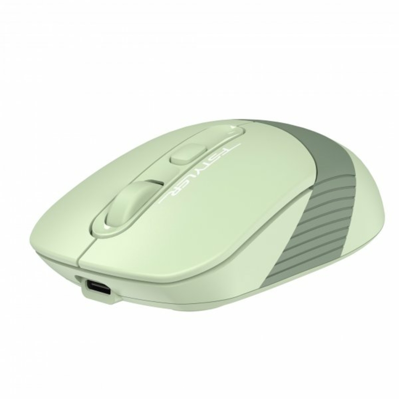 Миша бездротова A4Tech Fstyler FB10C (Matcha Green),  USB, колір зелений, photo number 3