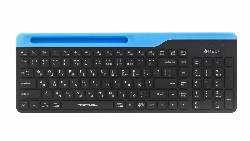 Клавіатура бездротова A4Tech FBK25 (Black), Fstyler колір чорний, фото №4