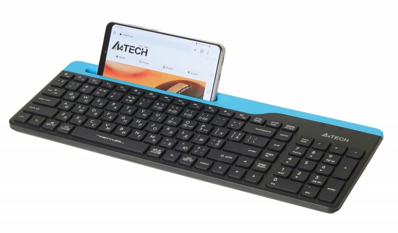 Клавіатура бездротова A4Tech FBK25 (Black), Fstyler колір чорний, numer zdjęcia 7