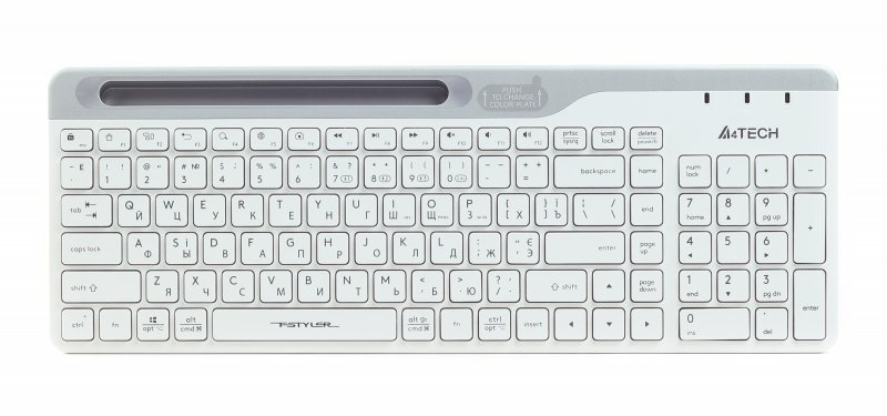 Клавіатура бездротовий FBK25, колір білий, фото №2