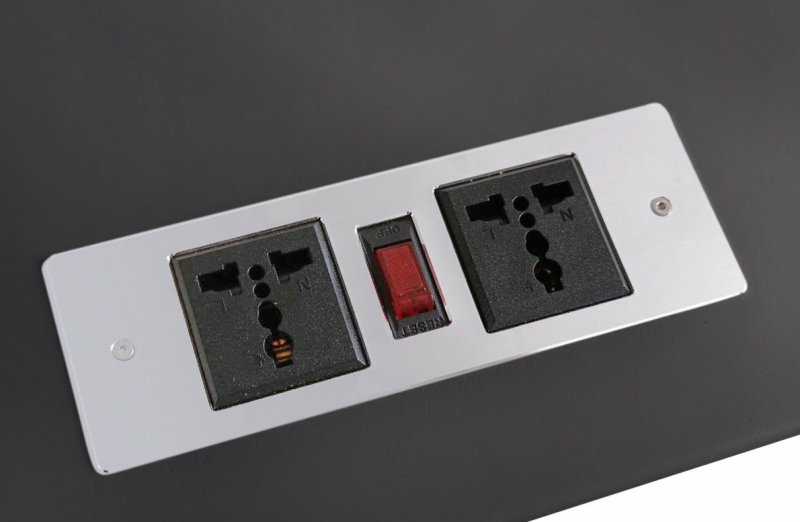 Стіл комп'ютерний з електричним регулюванням  висоти,  стільниця 150 см, колір чорний, фото №5