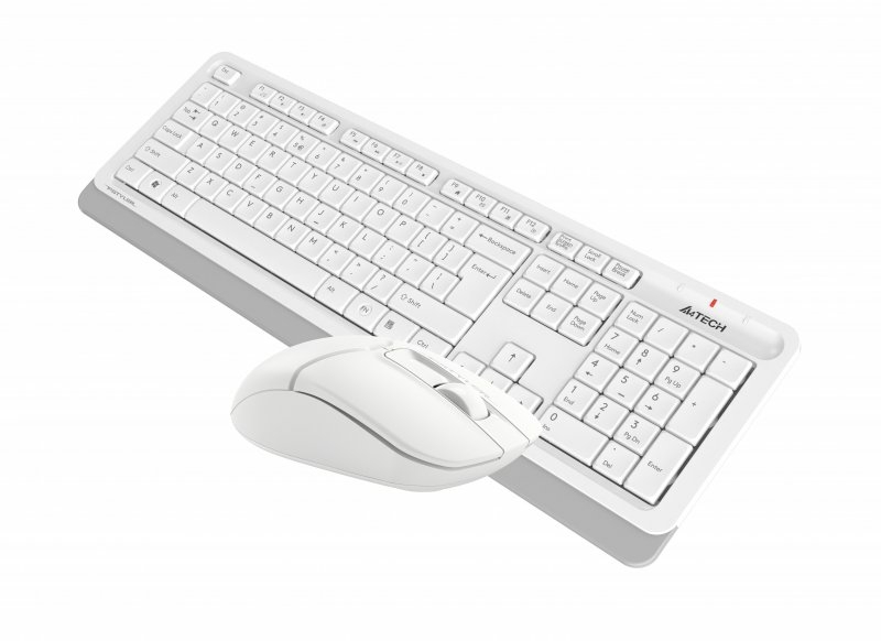 A4Tech Fstyler FG1012, комплект бездротовий клавіатура з мишою, колір білий, numer zdjęcia 6