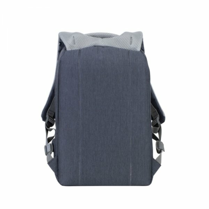 Рюкзак  для ноутбука  Rivacase 7562 15.6, водовідштовхувальний, антизлодій, сірий, фото №8