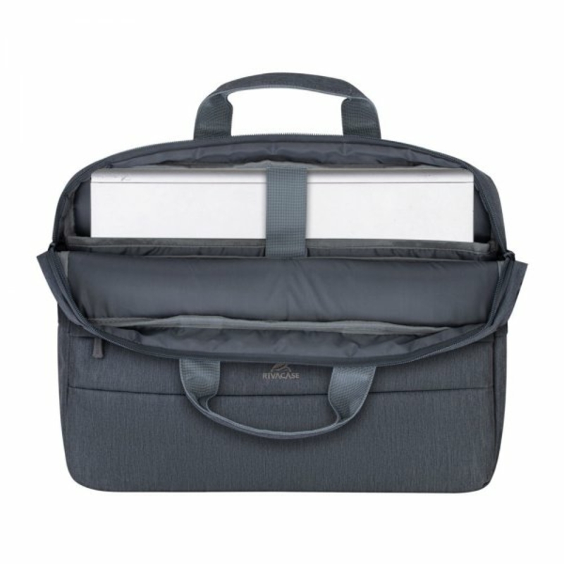 RivaCase 7532 темно-сіра сумка  для ноутбука 15.6 дюймів., фото №5