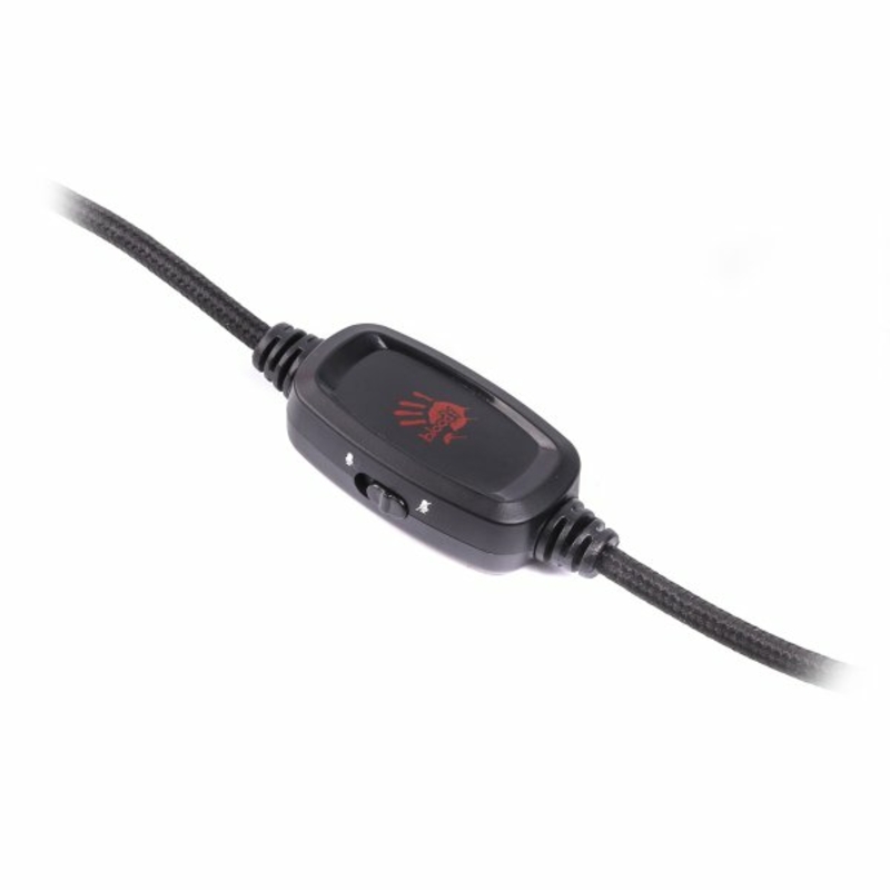Гарнітура ігрова Bloody G535Py (Black+Silver) з мікрофоном, об'ємний звук, RGB підсвічування, USB+3.5 jack, photo number 6