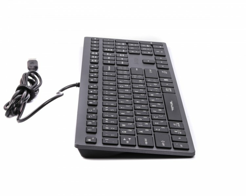 Клавіатура A4Tech FX-50 USB (Grey), Fstyler, сірий колір, USB, numer zdjęcia 4
