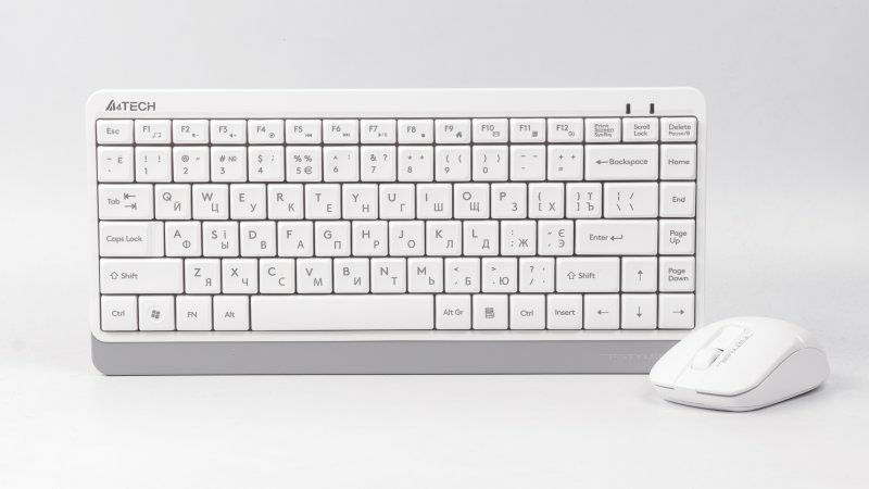 A4Tech Fstyler FG1112S, комплект бездротовий клавіатура з мишою, білий колір, numer zdjęcia 4
