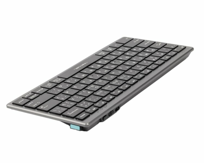 Клавіатура  A4-Tech Fstyler FBX51C бездротовa, сіра, фото №4