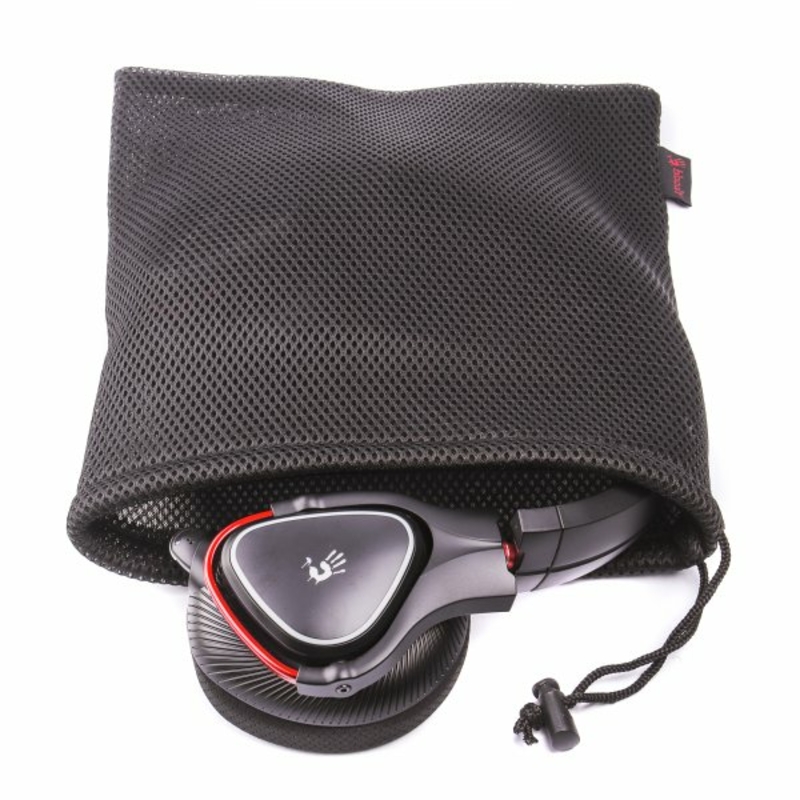 Навушники ігрові Bloody MR710 (Black), RGB, Bluetooth + 2.4GHz + 3.5 jack, колір чорний, numer zdjęcia 7