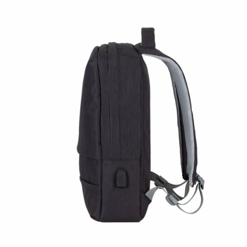 Рюкзак для ноутбука RivaCase 7562 (Black)  15.6", водовідштовхувальний, антизлодій, чорний, photo number 5