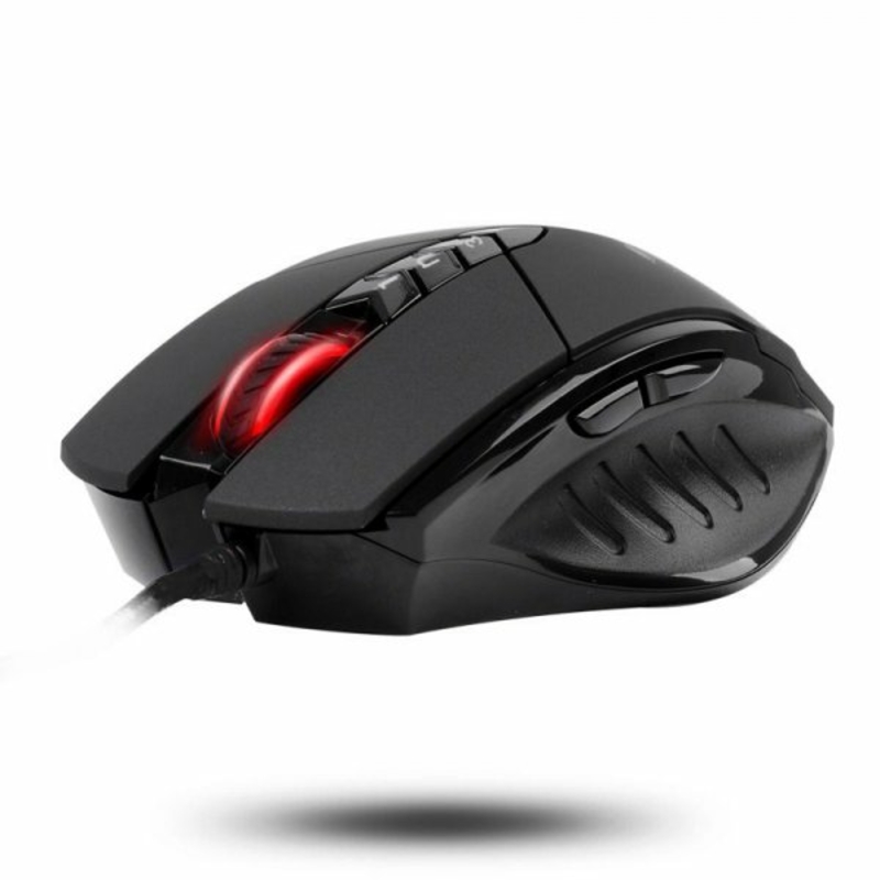 Миша ігрова A4Tech Bloody V7MA (Black), 3200 CPI, з підсвічуванням, USB, чорна, numer zdjęcia 4