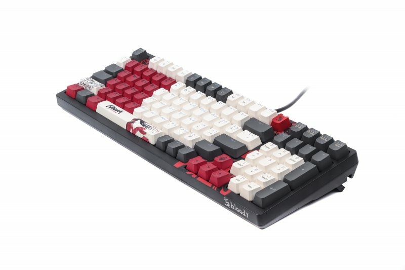 Механічна клавіатура A4Tech Bloody S98 (Naraka),  ігрова, USB, RGB підсвічування, BLMS Red Switch, photo number 3