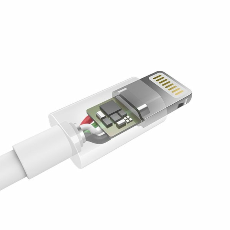 Кабель Choetech IP0026-WH, USB 2.0 А-тато/Lightning, 1.2 м., фото №5