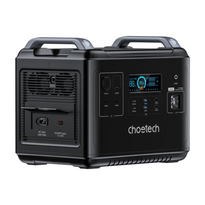 Зарядна станція Choetech BS006-EU-BK 2000Вт, numer zdjęcia 3