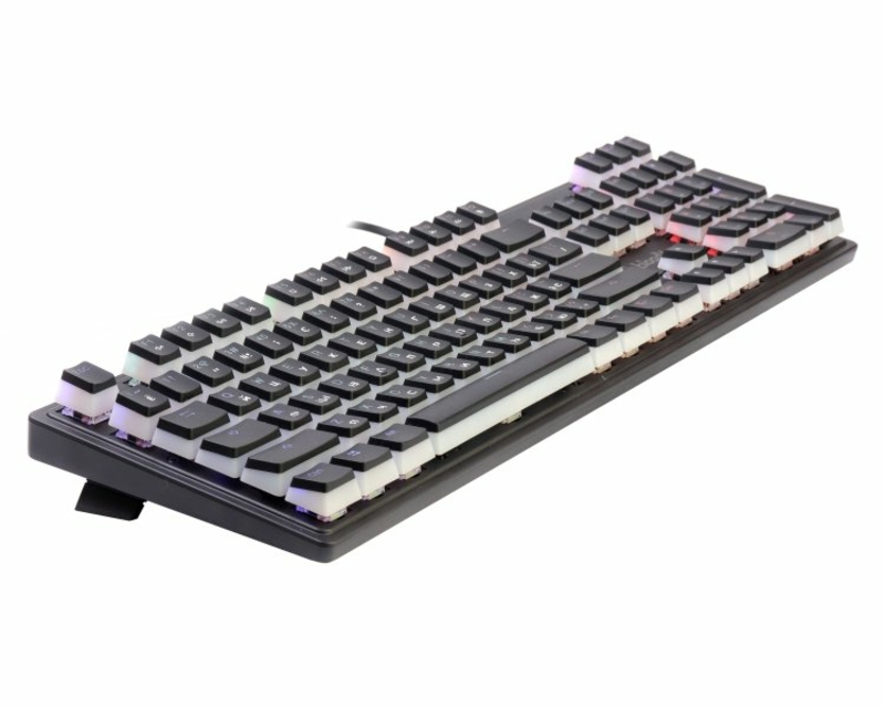 Механічна клавіатура A4Tech Bloody S510R, червоні світчі, чорна, RGB підсвічування клавіш, USB, фото №4