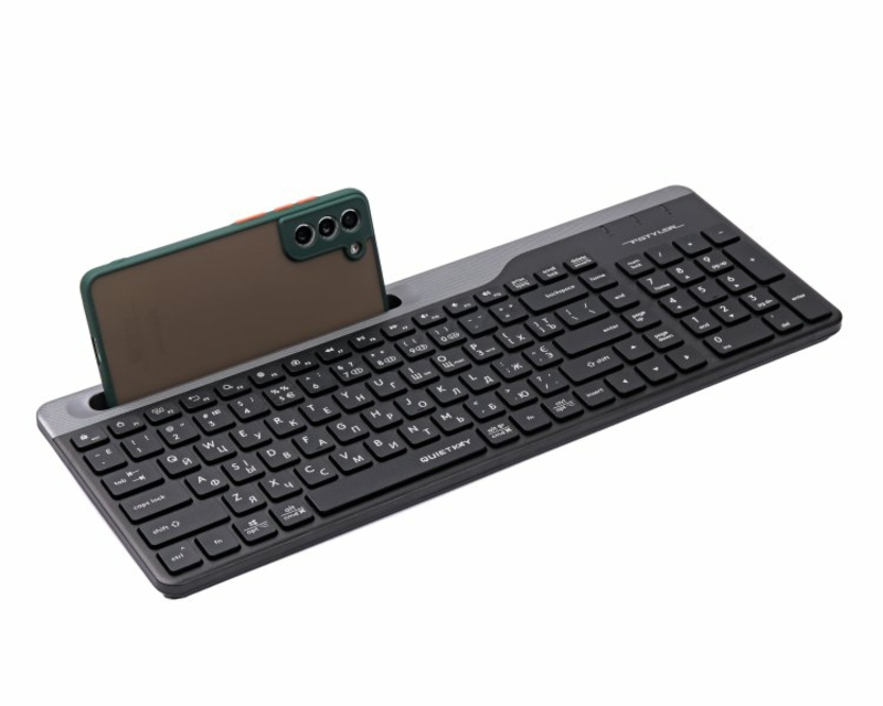 Комплект A4Tech Fstyler FB2535CS клавіатура з мишою , USB, колір димчато-сірий, фото №4