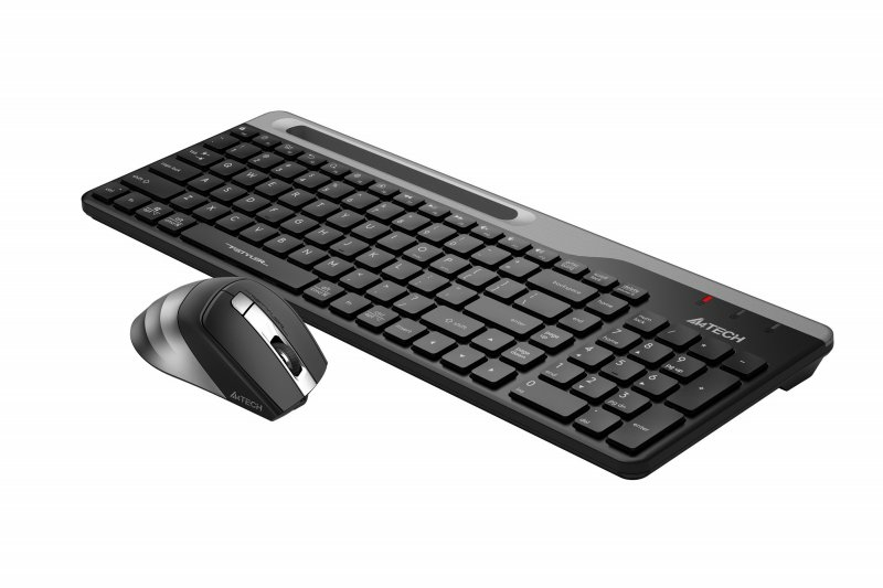 Комплект A4Tech Fstyler FB2535CS клавіатура з мишою , USB, колір димчато-сірий, фото №8