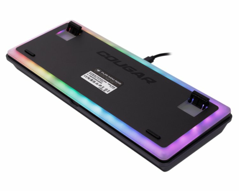 Клавіатура ігрова Cougar Puri Mini RGB, з RGB підсвічуванням, USB, numer zdjęcia 5