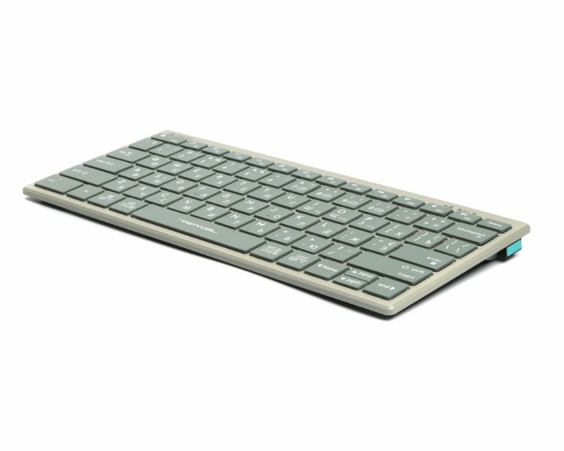 Клавіатура A4Tech FBX51C (Matcha Green) Fstyler бездротовa з ножичним перемикачем, зелена, photo number 4