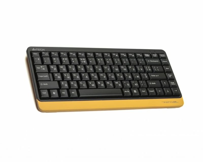 A4Tech Fstyler FG1110, комплект бездротовий клавіатура з мишою, чорний колір, фото №4