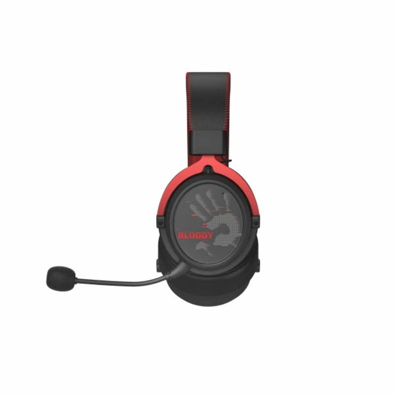 Навушники ігрові Bloody MR590 (Sport Red), колір чорно-червоний, фото №7
