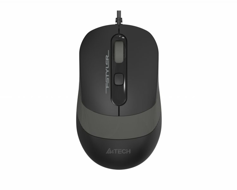 Миша A4Tech Fstyler FM10ST (Grey), USB, колір сірий, numer zdjęcia 2
