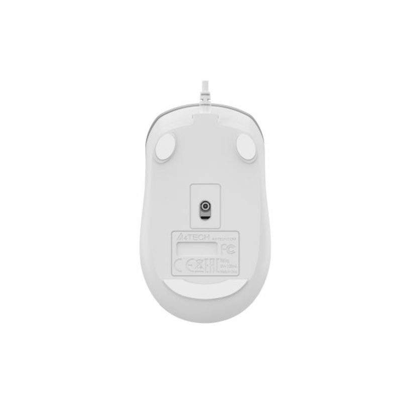Миша A4Tech Fstyler FM26 (Icy White),  USB, колір сірий+білий, фото №11