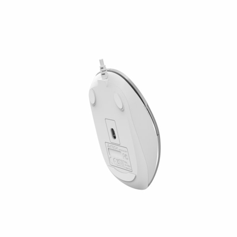 Миша A4Tech Fstyler FM26 (Icy White),  USB, колір сірий+білий, фото №10