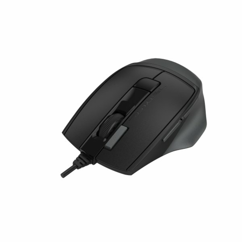 Миша A4Tech Fstyler FM45S (Stone Grey),  USB, колір чорний+сірий, фото №3