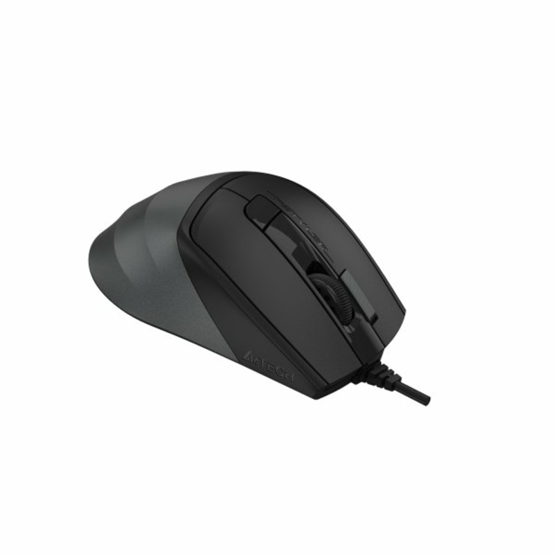 Миша A4Tech Fstyler FM45S (Stone Grey),  USB, колір чорний+сірий, фото №4