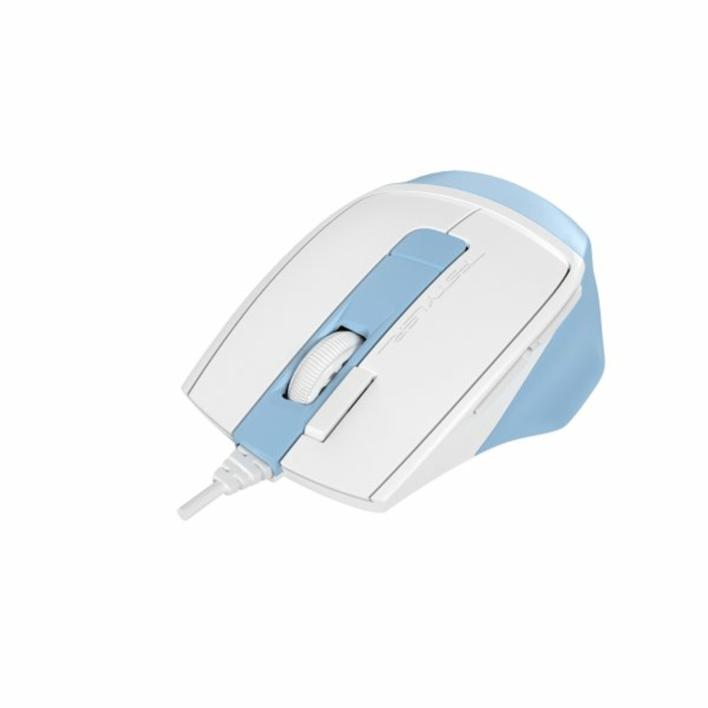 Миша A4Tech Fstyler FM45S Air (lcy Blue),  USB, колір білий+блакитний, photo number 4