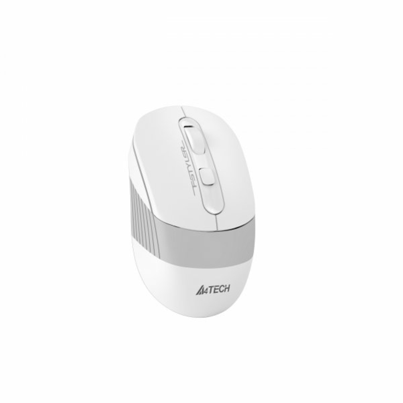 Миша бездротова A4Tech Fstyler FG10CS Air (Grayish White),  USB, колір білий+сірий, photo number 9