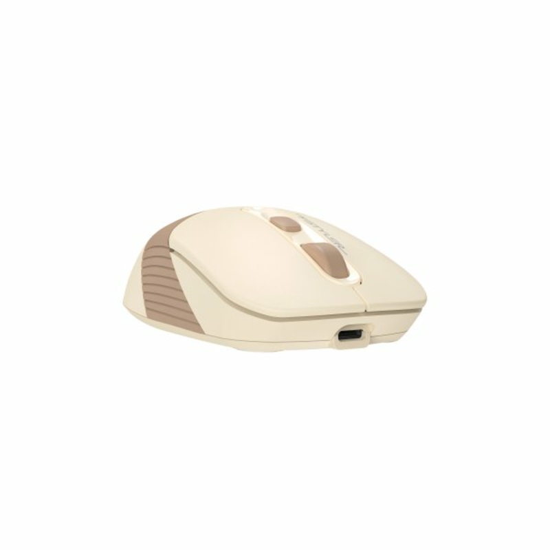 Миша бездротова A4Tech Fstyler FG10CS Air (Cafe Latte),  USB, колір бежевий, numer zdjęcia 8
