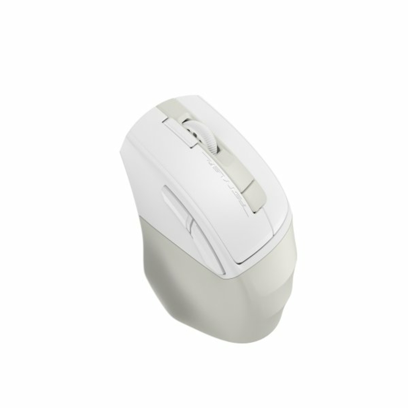Миша бездротова A4Tech Fstyler FG45CS Air (Cream Beige),  USB, колір білий+бежевий, фото №7