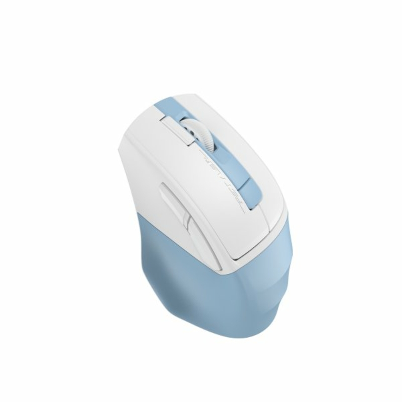 Миша бездротова A4Tech Fstyler FG45CS Air (lcy Blue),  USB, колір білий+блакитний, фото №7
