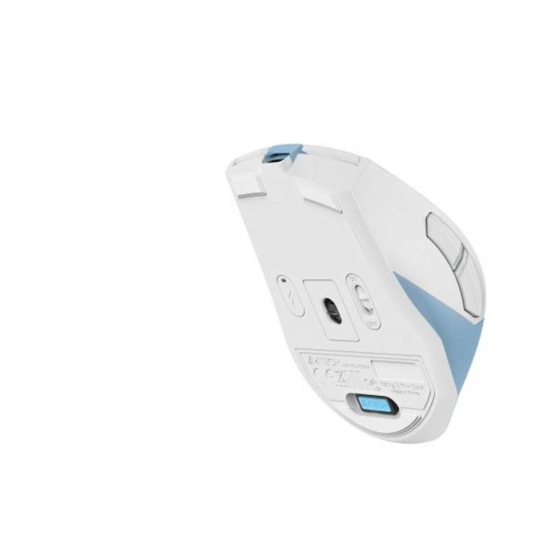 Миша бездротова A4Tech Fstyler FG45CS Air (lcy Blue),  USB, колір білий+блакитний, фото №8
