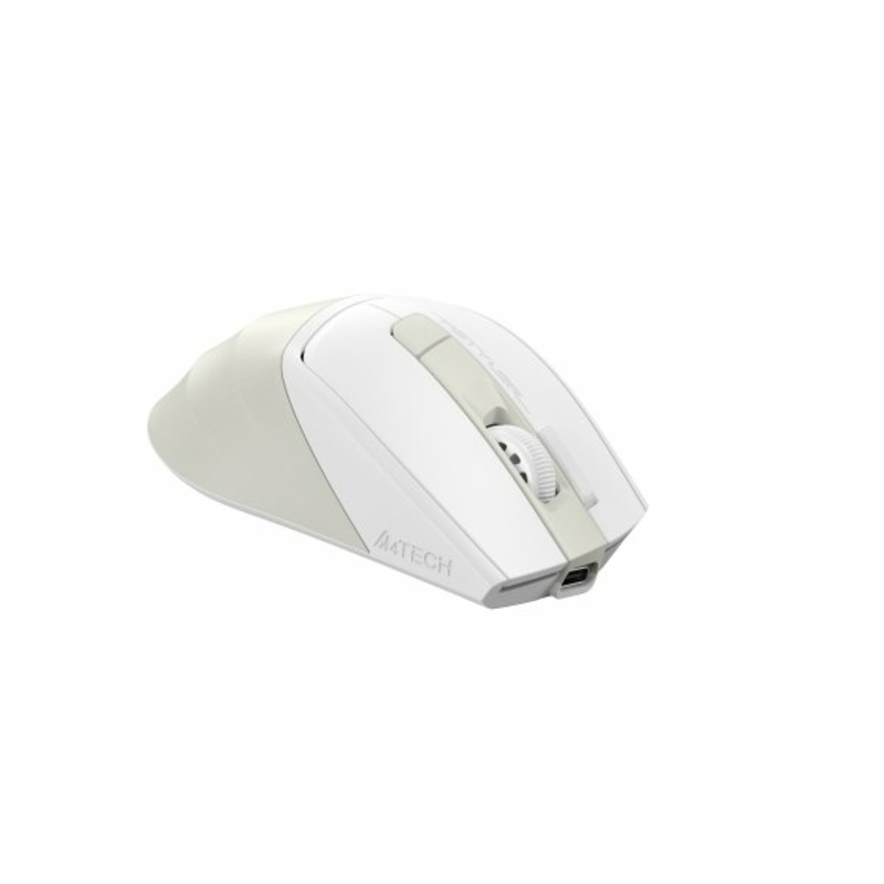Миша бездротова A4Tech Fstyler FB45CS Air (Cream Beige), колір білий+бежевий, numer zdjęcia 4