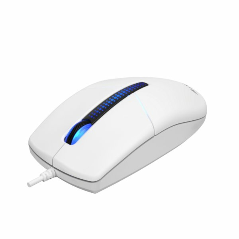 Миша A4Tech N-530 (White) USB, колір білий, фото №4