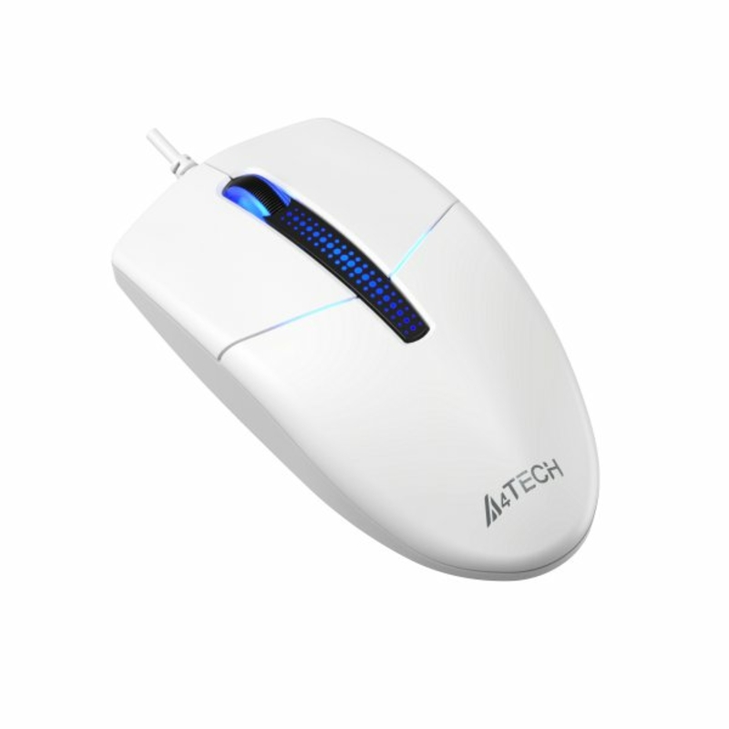 Миша A4Tech N-530 (White) USB, колір білий, numer zdjęcia 8