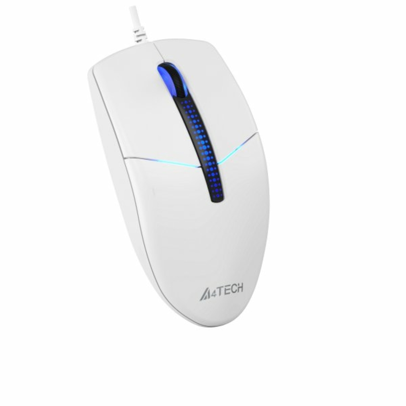 Миша A4Tech N-530S (White) USB, колір білий, фото №9