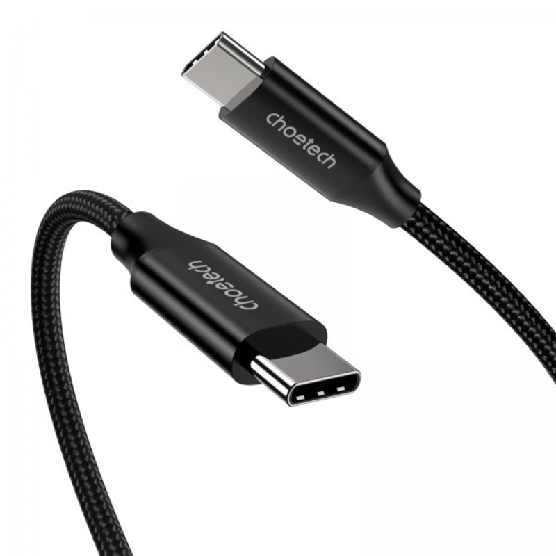 Кабель Choetech XCC-1007-V2-BK, преміум якість USB3.1 A-папа/C-папа,2 м., photo number 4